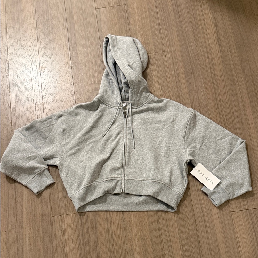 Athleta Heather Gray Hoodie